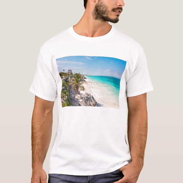 Tulum-Strand T-Shirt (Vorderseite)
