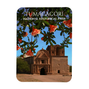 Tumacori Mission Church, Granatblüten Magnet