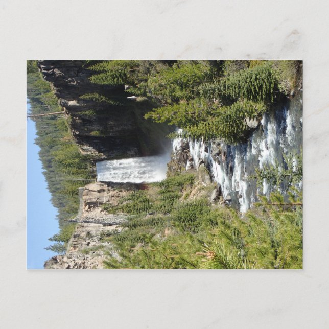 Tumalo Falls, Bend, Oregon Postkarte (Vorderseite)
