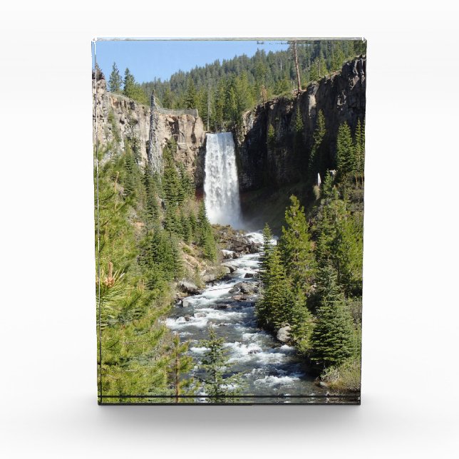 Tumalo Falls, OR Fotoblock (Vorderseite)