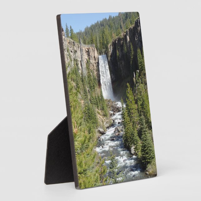 Tumalo Falls, OR Fotoplatte (Seite)