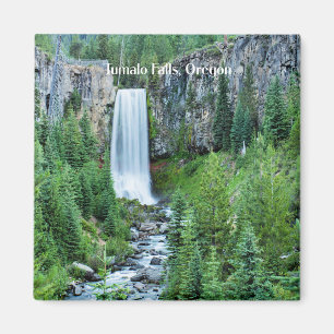 Tumalo Falls, Oregon landschaftliches Foto Magnet