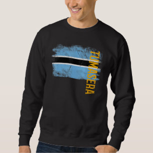 Tumasera Botswana für Batswana Männer Frauen und K Sweatshirt