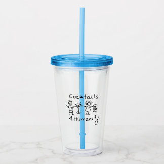 Tumbler Acryltrinkbecher