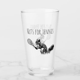 Tumbler de verre de tennis