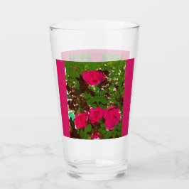 Tumbler en verre Bed of Roses
