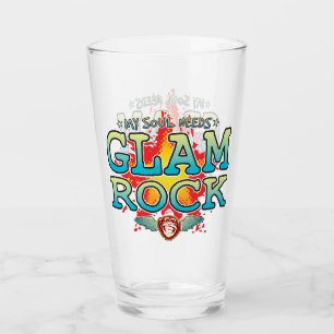 Tumbler en verre de l'âme de Glam Rock