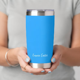 Tumbler für die Arbeit, personalisierter Trinkbech Thermobecher