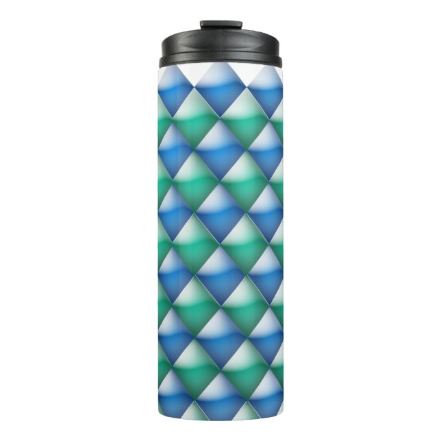 Tumbler - gequiltete Schautafeln Thermosbecher (Vorderseite)