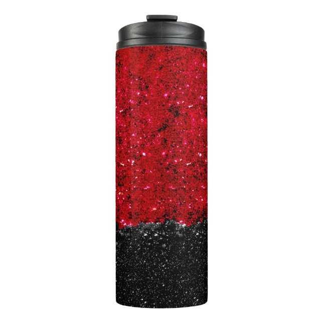 Tumbler Glitzer Sublimierung Wrap Thermosbecher (Vorderseite)