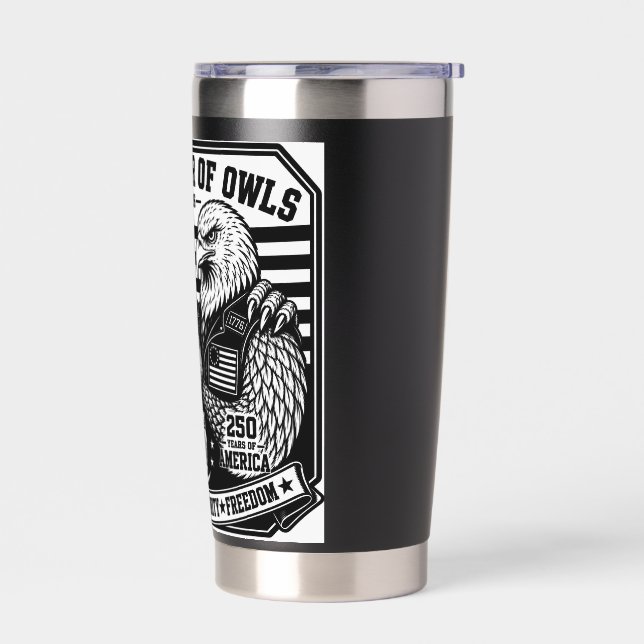 Tumbler Old Gold Crest Thermobecher (Links)