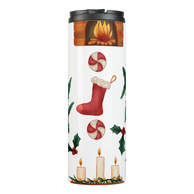 Tumbler Sublimierung Designs Erhitzer Wohngestaltu Thermosbecher (Rückseite)