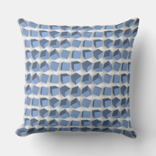 Tumbling Boxen Blue Outdoor Pillow Kissen