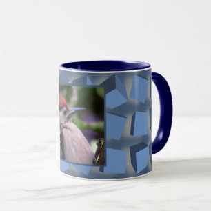 Tumbling Boxes Blau Tasse
