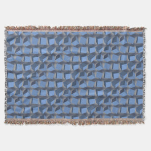 Tumbling Boxes Blaues Wurfblanke Decke
