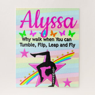 TUMBLING GYMNASTICS QUOTE DESIGN