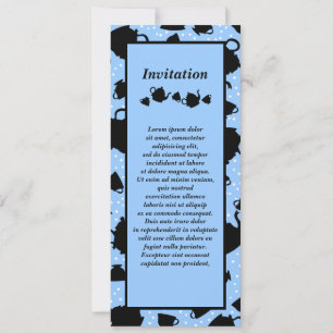 Tumbling Tee Party Einladung