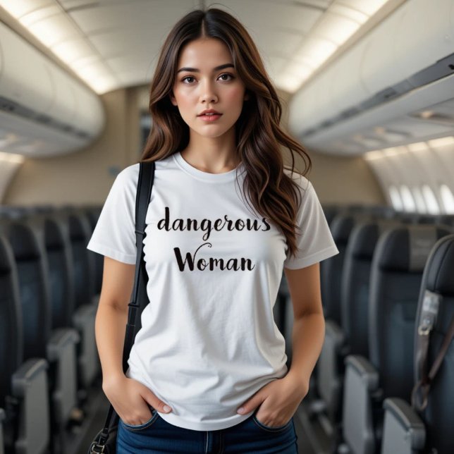 Tumblr-T - Shirt gefährliche Frau (Von Creator hochgeladen)