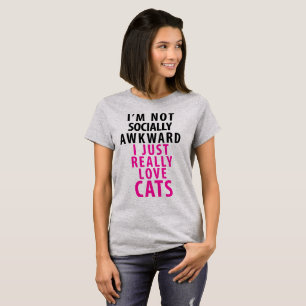 Tumblr TShirt Je ne suis pas socialement maladroit
