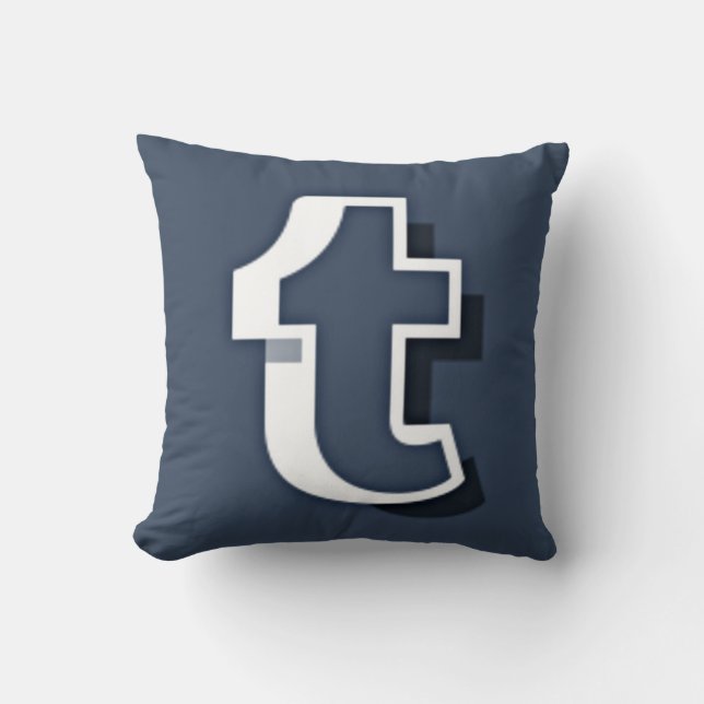 Tumblr Wurfs-Kissen Kissen (Vorderseite)