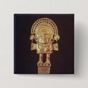 Tumi oder zeremonielles Messer in der Form von Button