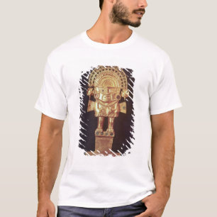 Tumi oder zeremonielles Messer in der Form von T-Shirt