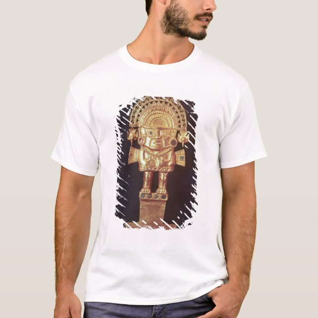 Tumi oder zeremonielles Messer in der Form von T-Shirt (Vorderseite)
