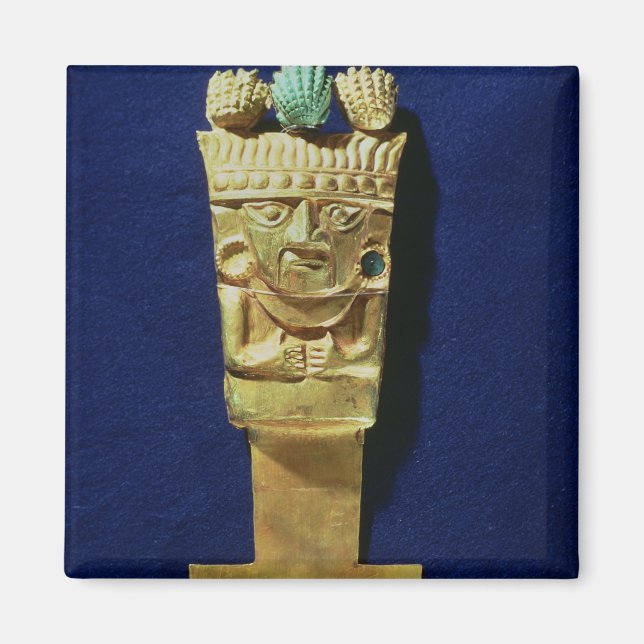 Tumi oder zeremonielles Messer in Form Magnet (Vorne)