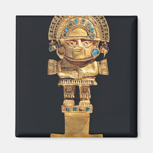 Tumi oder zeremonielles Messer in Form Magnet (Vorne)