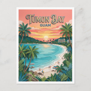 Tumon Bay Guam Postkarte