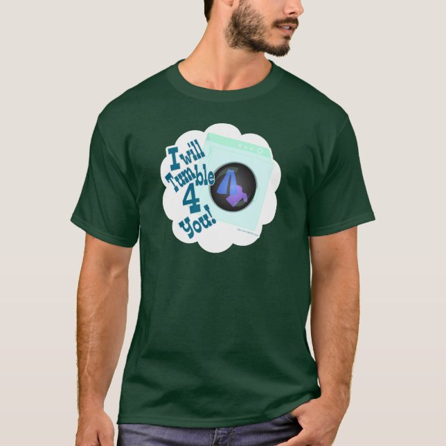 Tumor für Sie lustige Cartoon Slogan T-Shirt (Vorderseite)