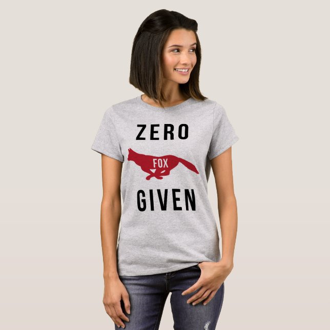 Tumor T - Shirt Null Fox gegeben (Vorne ganz)
