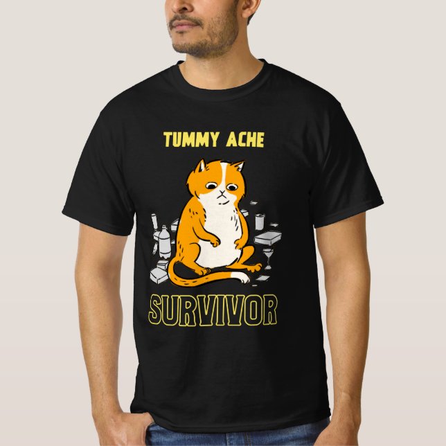 Tumorache Survivor Cat T - Shirt (Vorderseite)