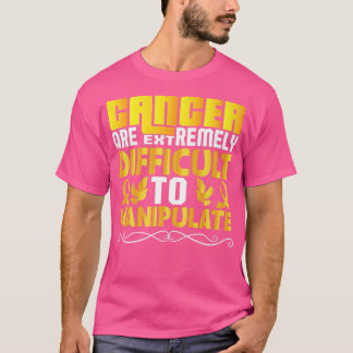 Tumorerziehungsmotivation für Kinder Gelber Ribbo T-Shirt