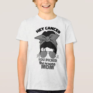 Tumorkriegerin Mama Mama Go G Tri-Blend Shirt