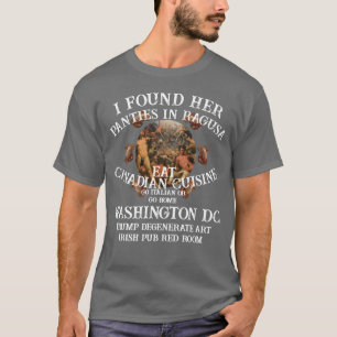 Tump Degenerierte Kunst Irish Pub Red Room Trump T-Shirt