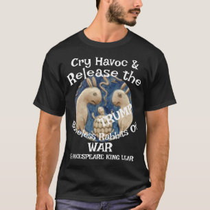 Tump Partei Zeter Mord Schreien Knochenloser Trum T-Shirt