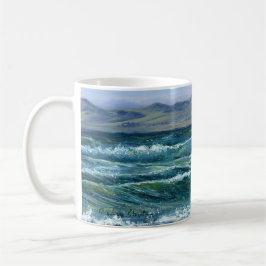 "Tumultuous Waves" Kaffeetasse