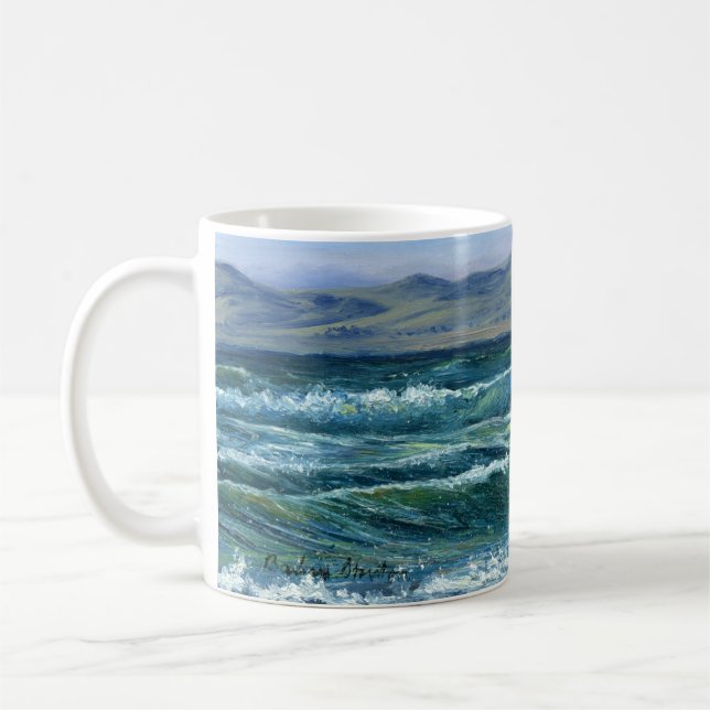 "Tumultuous Waves" Kaffeetasse (Links)