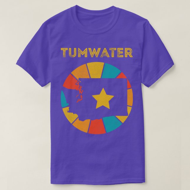 Tumwater Washington Vintag Distressed Souvenir 1 T-Shirt (Design vorne)