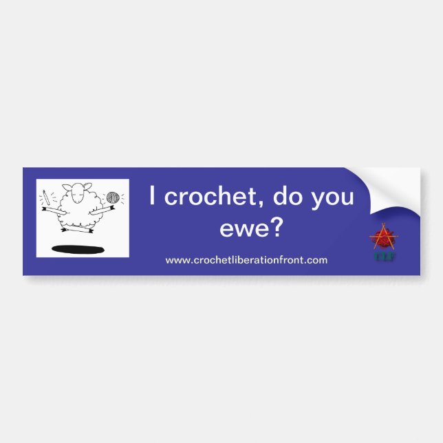 Tun Mutterschaf? Autoaufkleber (Vorne)