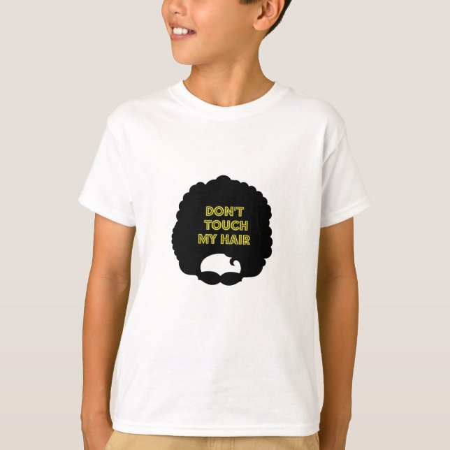 Tun nicht ' Touch mein Haar T-Shirt (Vorderseite)