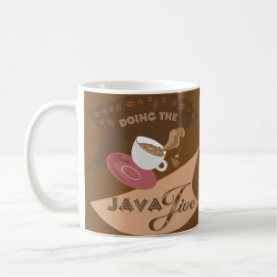 Tun Sie das Java Jive Kaffeetasse