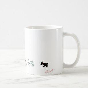 Tun Sie den Hündchen-Weg Kaffeetasse