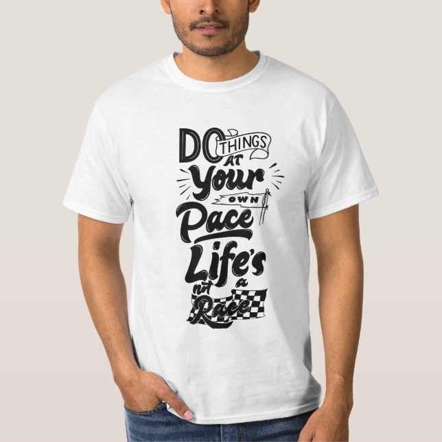 TUN SIE DINGE AUF IHREM EIGENEN PLATZ LEBEN KEINE  T-Shirt (Vorderseite)