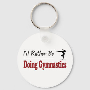 Tun Sie eher Gymnastik. Schlüsselanhänger