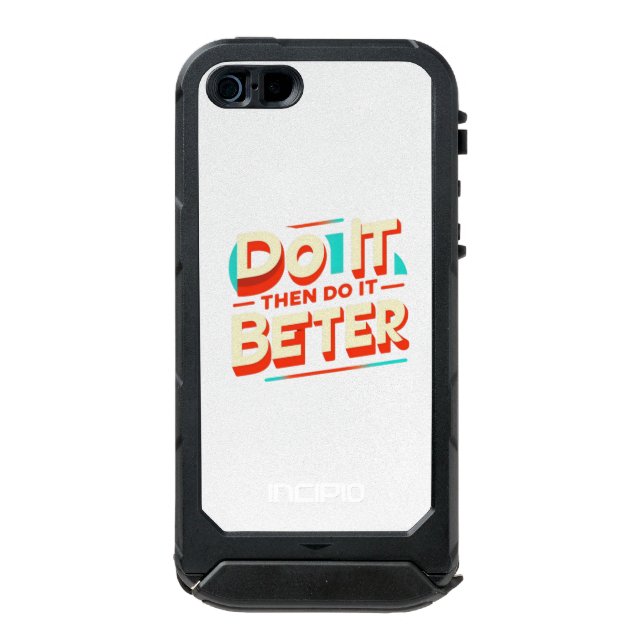 TUN SIE ES DANN BESSER INCIPIO iPhone HÜLLE (Rückseite)
