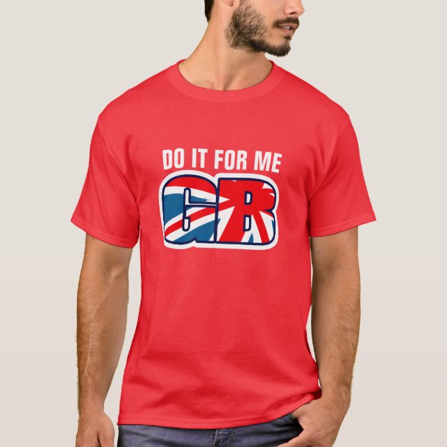TUN Sie ES FÜR MICH GB-Gewerkschafts-Jack-T - T-Shirt (Vorderseite)