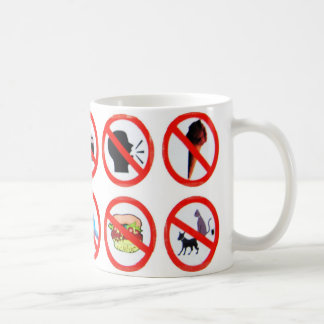 Tun Sie es nicht! Kaffeetasse
