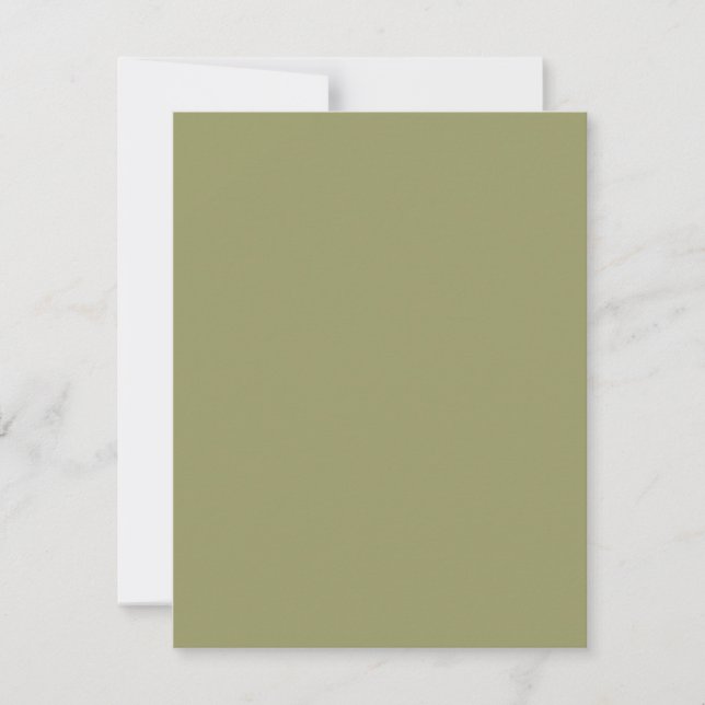 TUN SIE ES SELBST ~ Einladung 4.25" x 5.5" / 2 Sei (Vorderseite)
